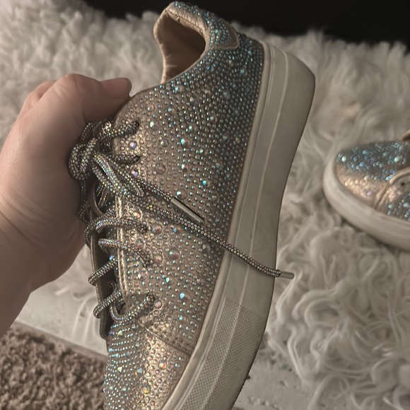 Sparkling Rhinestone Sneakers - Picture 3 of 4